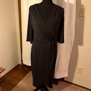 Lulu Black Dress Size L NWT